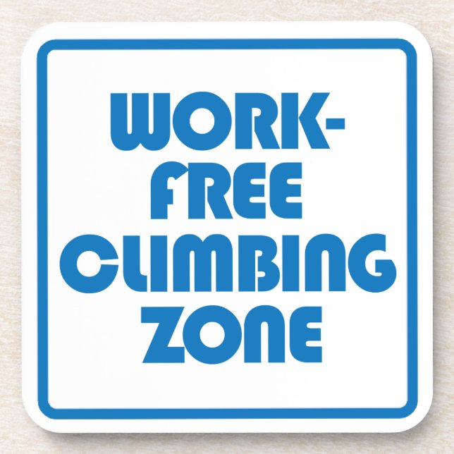 Porta-copo Zona de Subida Sem Trabalho (Frente)