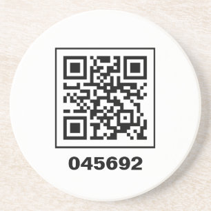 Porta-copos 045692 mensagem secreta codificada QR