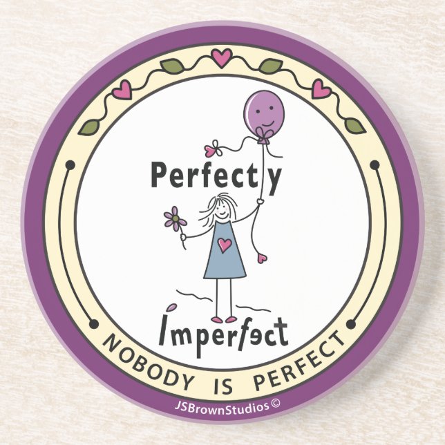 Porta copos 1A_Round Perfeitamente Imperfeita (Frente)