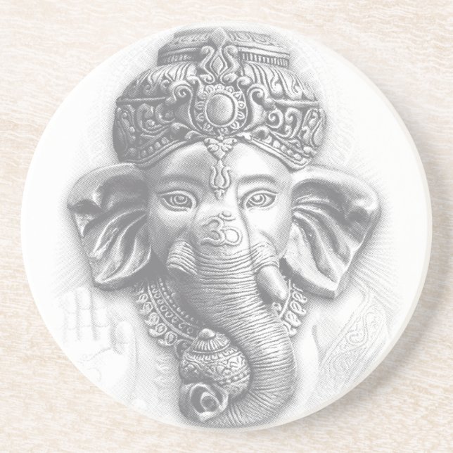 Porta-copos 3d Lord Ganesha - Om (Frente)