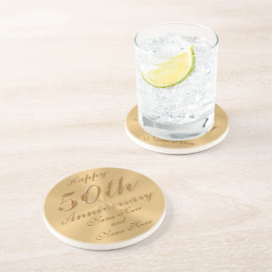 Porta-copos 50th presentes barato PERSONALIZADOS do