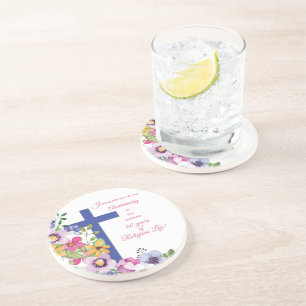 Porta-copos 60º Aniversário, freira, Cruz de Vida Religiosa