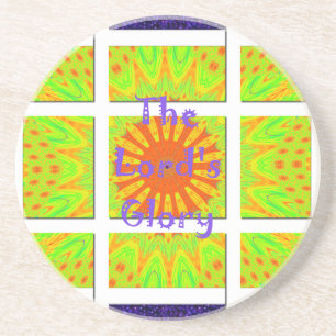 Porta-copos A Gloriosa Geometria do Senhor: Jogada e Criativa