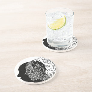 Porta-copos A mente da música