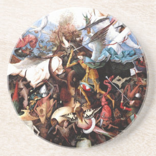 Porta-copos A queda de Bruegel "dos anjos rebelde" (1562)
