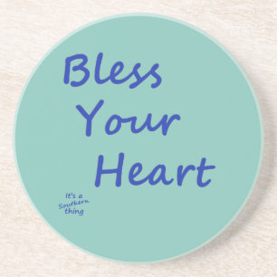 Porta-copos Abençoe seu coração