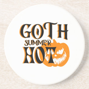 Porta-copos Abóbora Sorridente de Verão-Horror Gótico Quente
