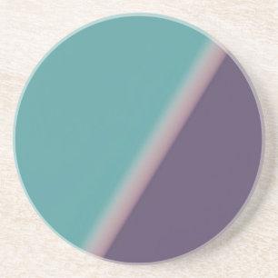 Porta-copos Abstrato Art Turquoise Roxo