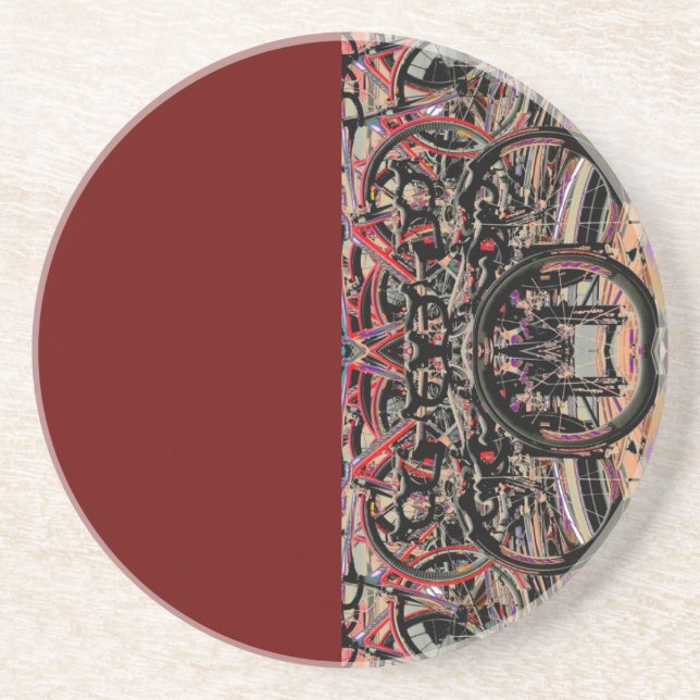 Porta-copos Abstrato Bikes (Frente)