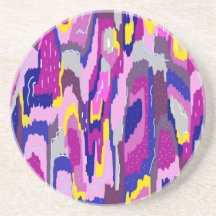 Abstrato de Starry em Purples e Blues