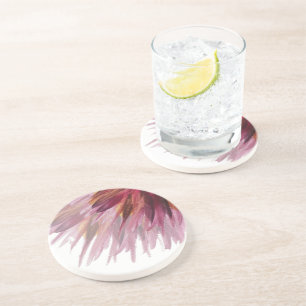 Porta-copos Abstrato Floral Aquarela pintada à mão