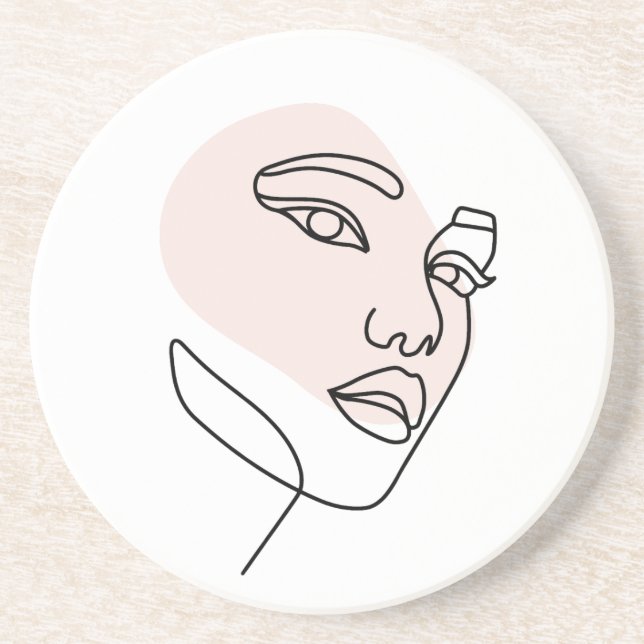 Porta-copos Abstrato mínima de solteiro fêmea art. 2 (Frente)