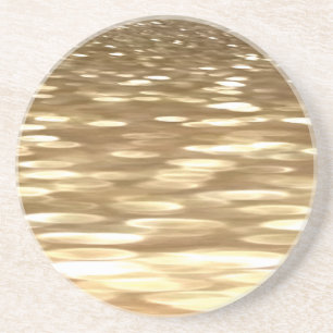 Porta-copos Abstrato nº 3: Shimmer Dourado