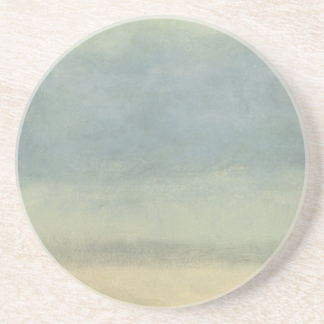 Porta-copos Abstrato Paisagem com Céu Transmitido (Frente)
