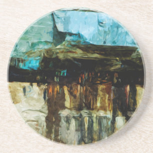 Porta-copos Abstrato representado do nacional das rochas