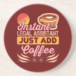 Porta-copos Acessório de Mesa de Café para Assistente Jurídico
