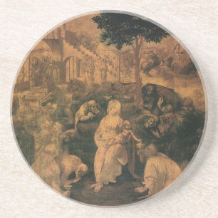 Porta-copos Adoração dos Magos de da Vinci