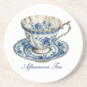 Porta-copos Adorável "Tarde Tea" Floral