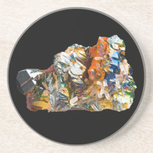 Porta-copos Agrupamento Mineral Iridescente Deslumbrante Refle