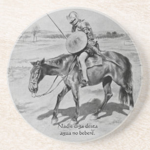 Porta-copos Água do desta do diga de Nadie nenhum beberé -