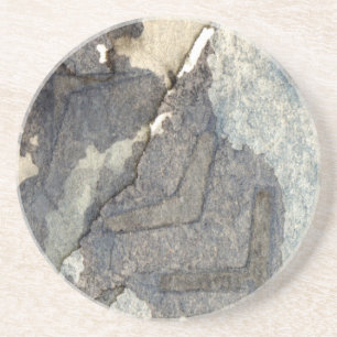 Porta-copos aguarela cinza-azul 2 do fundo