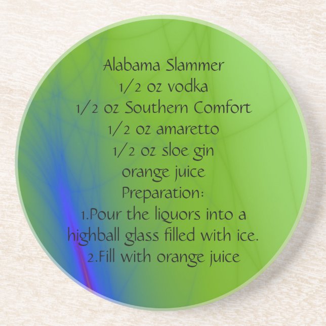 Porta-copos Alabama Slammer (Frente)