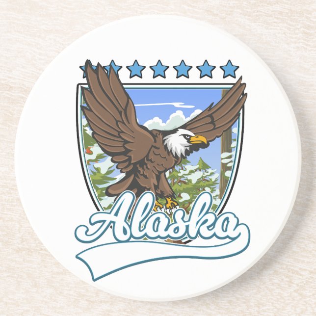 Porta-copos Alaska Viagem Patch (Frente)