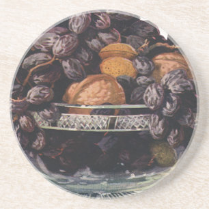 Porta-copos Alimentos Antigos, Nozes e Amêndoas, Frutas e Noze