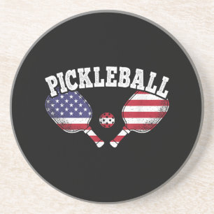 Porta-copos Amar Bola de Picles do Jogador de Pickleball dos E