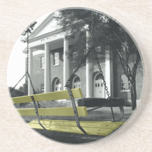 Porta copos amarela do balanço UMHB (Frente)