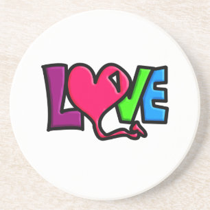 Porta-copos Amor