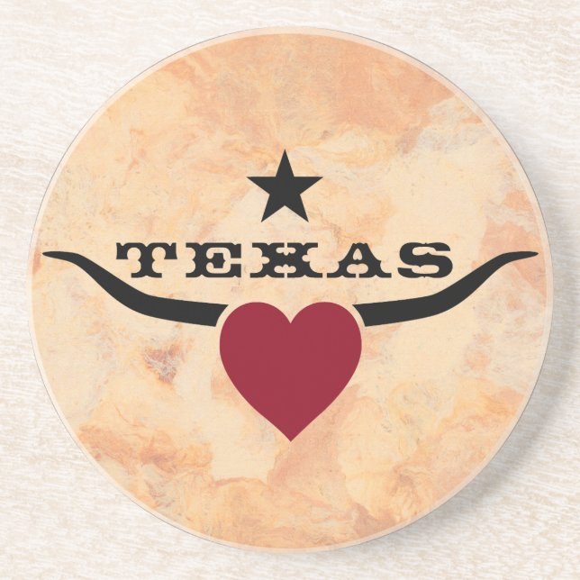 Porta-copos Amor Texas (Frente)