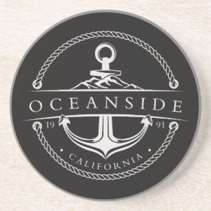Porta-copos Âncora de Navegação Oceanside Califórnia 1991