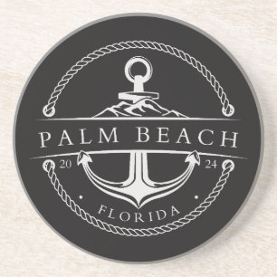 Porta-copos Âncora Náutica Palm Beach Flórida 2024