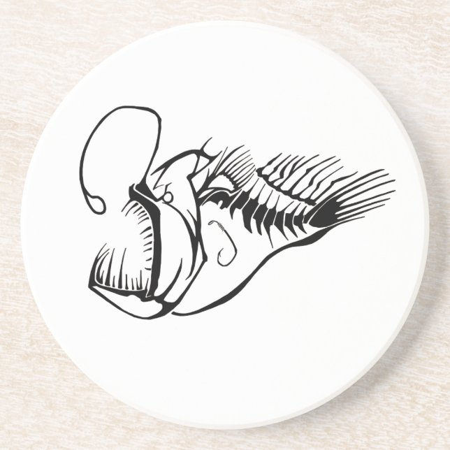Porta-copos Anglerfish coaster (Frente)