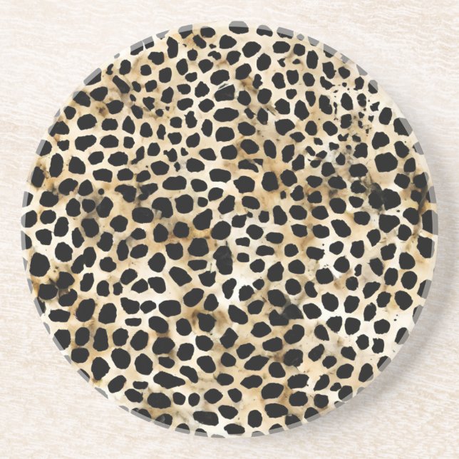 Porta-copos Animal Print - Sandstone Coasters (Frente)