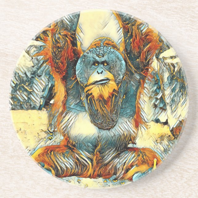 Porta-copos AnimalArt_OringUtan_004 (Frente)