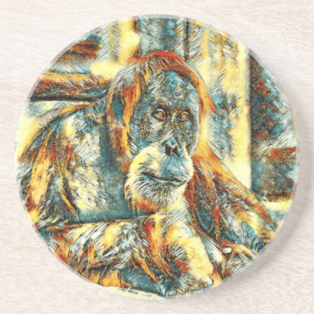 Porta-copos AnimalArt_OringUtan_018 (Frente)