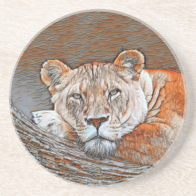 Porta-copos AnimalMix_Lion_022 (Frente)