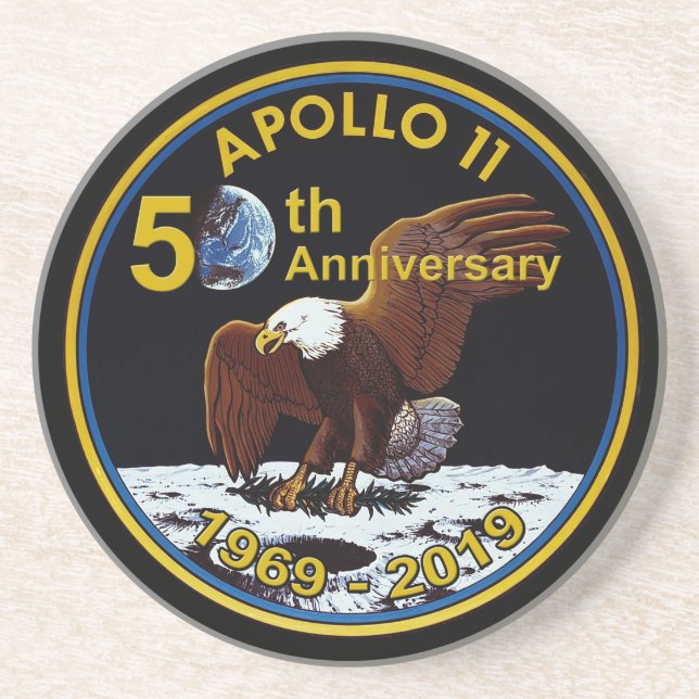 Porta-copos Aniversário de Apollo 11 50th (Frente)
