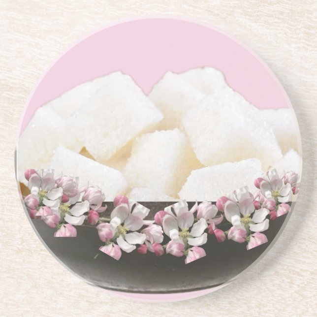 Porta-copos Aniversário de Casamento de 6, Ferro e Açúcar (Frente)