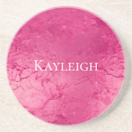 Porta-copos Aniversário Rosa Chic Glam Feminino