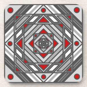 Porta copos ao quadrado de visão do túnel