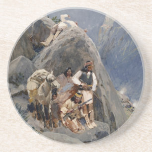 Porta-copos Apache Warriors: Escorregada pela Cavalaria Americ