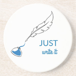 Porta-copos Apenas escreva