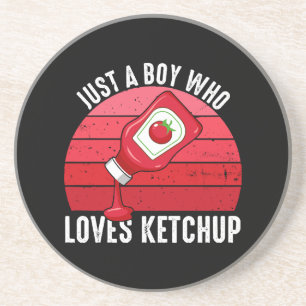Porta-copos Apenas um garoto que ama ketchup