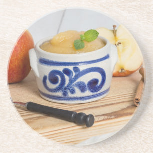 Porta-copos Aplausos com canela na tigela de stoneware