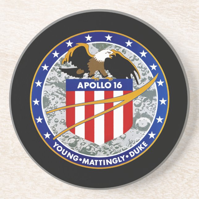 Porta-copos Apolo 16 (Frente)