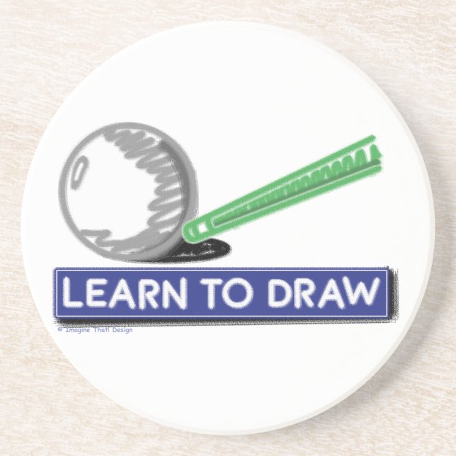 Porta-copos Aprender ao Desenhar (Frente)