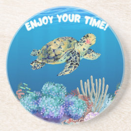 Porta-copos Aproveite a tartaruga